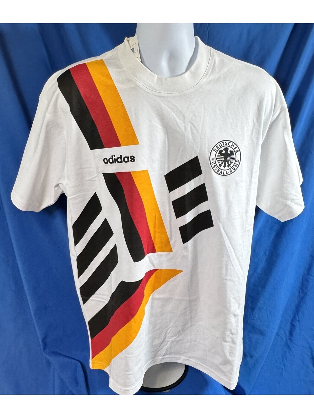 adidas Germany 1994 World Cup Reissue Jersey Tee T Shirt DFB Mens Size XL NWT
